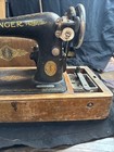 Antique 1928 Singer Model 99 Sewing Machine With Wooden Case Sr  Ac090809