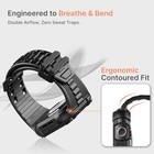  Compatible With Apple Watch Bands 45mm 44mm Series 44mm Series Se 6 5 4 Black