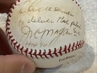 1 Of 1 Joe Morgan Autographed Baseball  Cincinnati Reds  Jim Kaat Cool-look  