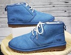 New Ugg Neumel Natural Indigo Men s Ankle Chukka Lace Up Boots Us Size 11  