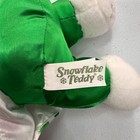 Dan Dee Snowflake Teddy Be Merry Christmas Bear 2014 Red Green Polka Dot Plush