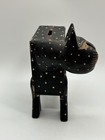 Vintage Hand Crafted Folk Art Primitive Cat Bank