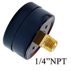 Air Pressure Gauge 0-160 Psi 2in Dial Back Mount 1 4in Npt