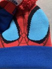 New Marvel Spidey Boys  2pc Red blue Knit Beanie Hat   Mittens Set Osfm