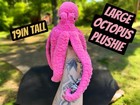 Pink Crocheted Octopus Plushie     19    Of Squishy Sea Cuteness 