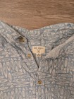 Jack O neill Men s Short Sleeve Button-down Shirt     Surfboard Print  Size M