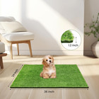 36  X 24  Fake Grass Mat For Dogs  Premium Washable Artificial Turf Grass Rug Fo