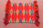 Navajo Germantown Wool Weaving W  Fringe