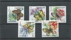 Uae-fujeira Mi  159-163  Mnh Butterflies moths- Great Price  Take A Look 