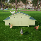 11 12ft   Wooden Chicken Coop Large Chicken Hen House Outdoor Poultry Cage Hutch