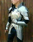 Medieval Half Body Plated Armor Suit Cuirass Renaissance Armor 18ga Sca Steel 