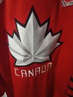 Nike Team Canada Hockey Jersey L Red black white Olympics Patch