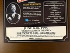 Rare Music Of The Night Window Card Poster Colm Wilkinson Andrew Lloyd Webber