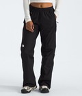 The North Face Hyvent Dt Rain Pants Women s Xl X-large 36 Black Packable Shell