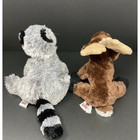 Webkinz Raccoon And Reindeer Lot Of 2- Pre-owned -no Codes- Great Condition