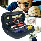 16pcs  Set Watch Repair Tool Kit Link Remover Spring Bar Tool Case Opener New Us