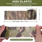 Tactical Camo Form Protective Stretch Fabric Tape Wrap For Outdoor Sports