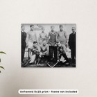 Vintage 1910 Ice Hockey Team Group Portrait 8x10 Photo Reprint No Frame