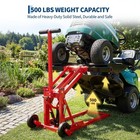 500 Lb Lawn Mower Lift Jack     Adjustable Width   Height