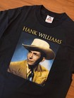 Vintage Hank Williams Sr Country T-shirt Mens L Black Y2k 2002 Cotton Usa Cowboy