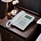 Corded Caller Id Telephone  Landline Home Phones With Blue Backlight   Speaker 