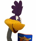 Vintage 12    90s Looney Tunes Road Runner Plush Toy Warner Brothers Tv 1997 New