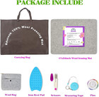 24x17 Inches Wool Pressing Mat For Quilting Ironing Pad Easy Press Wooly Felted