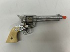 Vtg Nichols Stallion 38 Cap Pistol Toy Gun   Leather Holster Belt Western Cowboy
