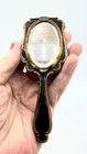 Adorable Vintage Purse Hand-mirror W  Hidden Powder Compact