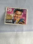 Elvis Presley Stamp Usa Unused Pink And Purple