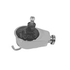 For Sbc Chevy Chrome Saginaw Power Steering Pump W  Bracket   Pulley Kit 350 305