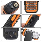 Police Fire Radio Scanner Handheld Transceiver Portable Antenna Dual Band Radio