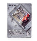Fujifilm Instax Mini Stone Gray Instant Film Bulk Box Of 10 Sheets Exp 08 24