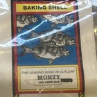 New Set 4 Scallop Sea Baking Shells Morty The Knife Man Sealed