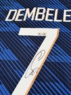 Signed Ousmane Dembele 2026 France Home Shirt With Coa   Rfid Card