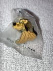 Vintage 1990s Disney Pluto Dog Green Collar Hat Jacket Tie Tack Lapel Pin