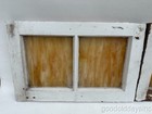 2 Antique Stained Slag Glass Transom Window 22  X 14  Circa 1925 