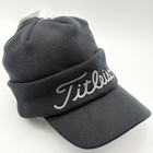 Titleist Ear Warmer Cap Mens Winter Golf Hat Black Th24wmew One Size Japan New