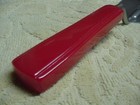 Unique Vintage Androck Slotted Flexible Spatula Kitchen Utensil Red Bakelite Exc