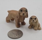 Hagen Renaker Early Cocker Spaniel   Puppy Figurines Miniature Animals Tan