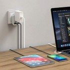 Sokoo International Travel Plug With 2 Usb  Uk Ireland Hong Kong Power Adapter  