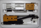 Bachmann Silver Series  250 Ton Crane Car   Boom Tender Pennsylvania Rr 16114
