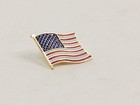 Us American Flag Lapel Pin Made In Usa High Quality Patriotic Usa Badge New