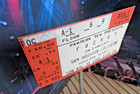 1981 Vintage Foghat   Concert Ticket Stub 8 30 81 Sam Houston Coliseum   Houston
