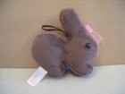 Dan Dee Chocolate Brown Bunny Rabbit 5  Plush Stuffed Animal Excellent