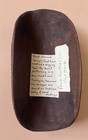 Vintage Australian Aboriginal Wood Coolamon Vessel 8 Inches