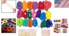Acrylic Loom Potholder Loops Craft Kit     394pcs For Endless Diy Creativity