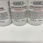3 Kiehl s Ultra Facial Toner For All Skin Types 2 5 Oz   75 Ml Each Batch 18rn03