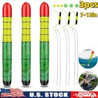3pcs Fishing Bobbers Floats Weighted Float For Fish High Visibility Wood Bobber