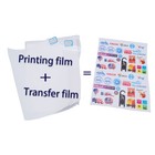 100pcs A3 Uv Dtf Printing A And Transfer B Film Crystal Label Film 300 X 420mm